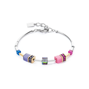 Coeur de Lion GeoCUBE® GeoCUBE® Iconic Lite Armband Rainbow 2800301500 bei Juwelier Kröpfl