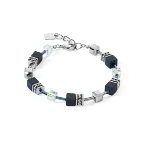 Coeur de Lion GeoCUBE® GeoCUBE® Iconic Precious Onyx Armband kristall-schwarz 4018301318 bei Juwelier Kröpfl