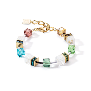 Coeur de Lion GeoCUBE® GeoCUBE® Iconic Statement Precious Armband multicolor 4505301516 bei Juwelier Kröpfl