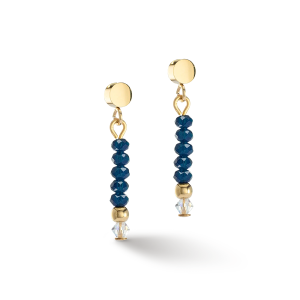 Coeur de Lion Ohrringe Little Twinkle gold-eisblau 2033210721 bei Juwelier Kröpfl