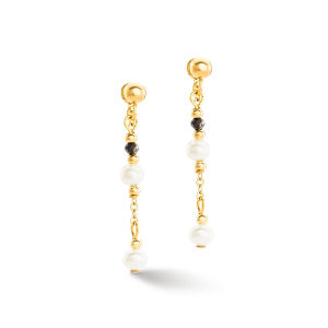 Coeur de Lion Ohrringe Modern Princess Süßwasserperlen gold 1118211416 bei Juwelier Kröpfl