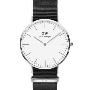 Daniel Wellington Classic Cornwall Silber 40mm DW00100258 bei Juwelier Kröpfl