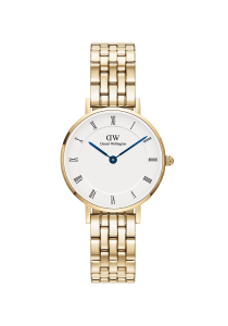 Daniel Wellington Petite Petite Roman Numerals 5-Link Gold DW00100682 bei Juwelier Kröpfl