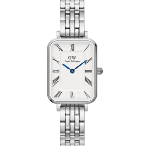 Daniel Wellington Quadro Quadro Roman Numerals 5-Link DW00100691 bei Juwelier Kröpfl