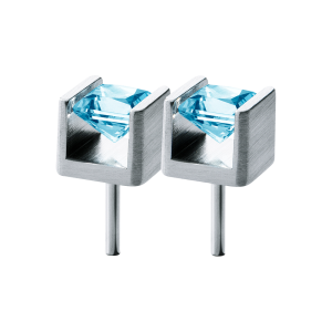 Humphrey Farbedelsteinohrstecker Cube FO4x4-top bei Juwelier Kröpfl