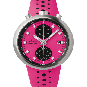 Junghans Junghans Funk & Solar 1972 Competition PINK Edition 027/4406.00 bei Juwelier Kröpfl