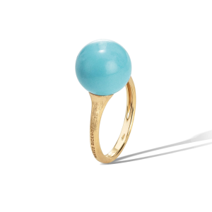 Marco Bicego Africa Ring aus Gold mit Türkis AB614_TU_Y_02 bei Juwelier Kröpfl