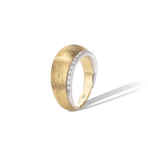 Marco Bicego Lucia Ehering aus Gelbgold mit Diamanten AB596-B_YW_Q6 bei Juwelier Kröpfl