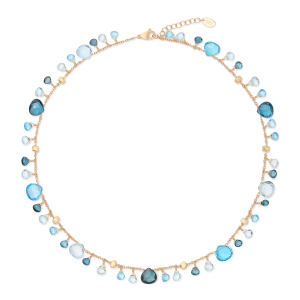 Marco Bicego Paradise einreihige Halskette mit Topas-Mix CB2584-E_TP01 bei Juwelier Kröpfl