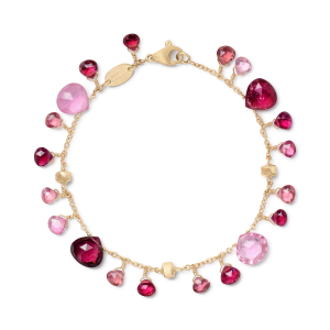 Marco Bicego Paradise einreihiges Armband mit rosa Turmalinen BB2584_TR01_Y_02 bei Juwelier Kröpfl