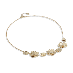 Marco Bicego Petali Halskette aus Gelbgold mit Diamanten CB2448_B_Y_02 bei Juwelier Kröpfl