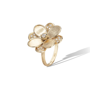 Marco Bicego Petali Ring aus Gold mit Diamanten AB605_B5_Y_02 bei Juwelier Kröpfl