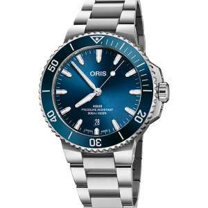 Oris Tauchen Aquis Aquis Date 01 733 7787 4135-07 8 22 04PEB bei Juwelier Kröpfl