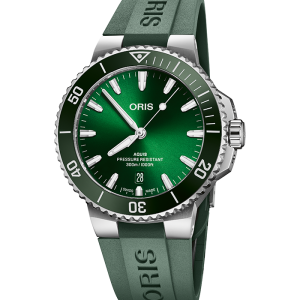 Oris Tauchen Aquis Aquis Date 01 733 7787 4157-07 4 22 37FC bei Juwelier Kröpfl