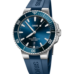 Oris Tauchen Aquis Aquis Date 01 733 7789 4135-07 4 23 35FC bei Juwelier Kröpfl