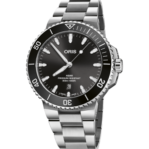 Oris Tauchen Aquis Aquis Date 01 733 7789 4154-07 8 23 04PEB bei Juwelier Kröpfl