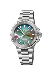 Oris Tauchen Aquis Aquis Date Upcycle 01 733 7792 4150-07 8 19 05P bei Juwelier Kröpfl