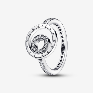 Pandora Signature Pandora Signature Logo Kreise Pavé-Ring 192316C01 bei Juwelier Kröpfl