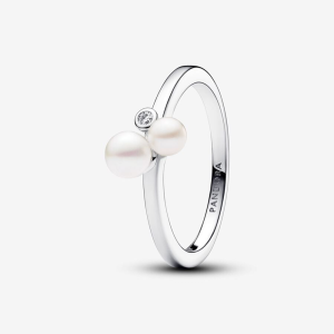 Pandora Timeless Duo Behandelte Süßwasserzuchtperlen Ring 193156C01 bei Juwelier Kröpfl