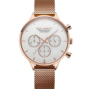 Paul Hewitt Oceanpulse Oceanpulse Uhr Roségold Weiß PH-W-0307 bei Juwelier Kröpfl