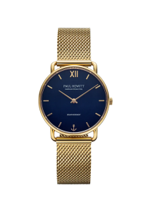 Paul Hewitt Sailor Sailor 33 mm Uhr Gold Blau PH-W-0315 bei Juwelier Kröpfl