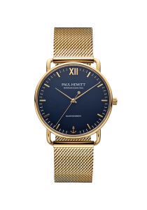 Paul Hewitt Sailor Sailor 39 mm Uhr Gold Blau PH-W-0323 bei Juwelier Kröpfl