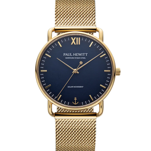 Paul Hewitt Sailor Sailor 39 mm Uhr Gold Blau PH-W-0323 bei Juwelier Kröpfl