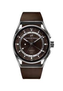 Porsche Design 1919 Globetimer UTC Titanium & Brown 6023.4.05.003.07.2 bei Juwelier Kröpfl