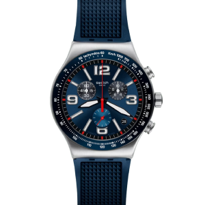 Swatch Blue Grid YVS454 bei Juwelier Kröpfl