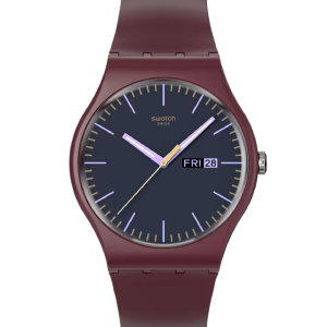 Swatch Burgundy Berry SO29R707 bei Juwelier Kröpfl