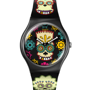 Swatch D'Oh Of The Dead SO29Z135 bei Juwelier Kröpfl