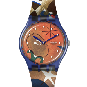 Swatch MIRO'S WOMEN & BIRD IN THE MOONLIGHT SO29Z136 bei Juwelier Kröpfl