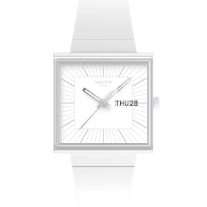 Swatch What If AllWhite SO34W700 bei Juwelier Kröpfl