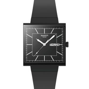 Swatch WHAT IF…BLACKAGAIN? SO34B701 bei Juwelier Kröpfl