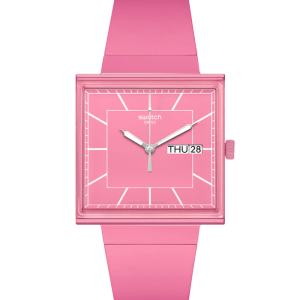 Swatch WHAT IF…ROSE? SO34P700 bei Juwelier Kröpfl