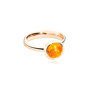 Tamara Comolli Bouton BOUTON Ring klein Mandarin Granat R-BOU-s-Man-rg bei Juwelier Kröpfl