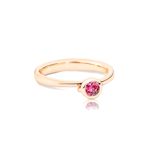 Tamara Comolli Bouton BOUTON Ring Solitaire Spinell rosa R-BOU-Sol-Spi-rg bei Juwelier Kröpfl