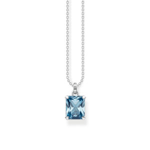 Thomas Sabo Sparkling Heitage Kette blauer Stein KE1964-009-1 bei Juwelier Kröpfl