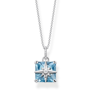 Thomas Sabo Sparkling Heitage Kette blauer Stein mit Stern KE1953-644-31 bei Juwelier Kröpfl