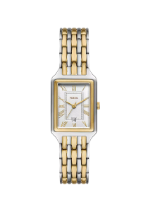 Fossil Raquel Damenuhr Edelstahl bicolor ES5368 bei Juwelier Kröpfl