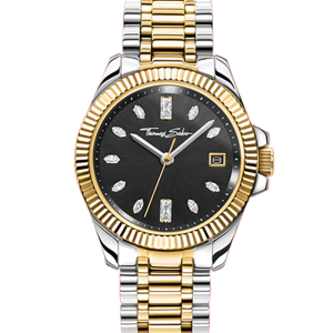 Thomas Sabo Bicolor Damenuhr Bicolor gold silber WA0370-291-203 bei Juwelier Kröpfl