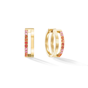 Coeur de Lion Eternal Unity Creolen gold-rot 0136210316 bei Juwelier Kröpfl