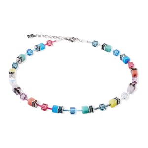 Coeur de Lion GeoCUBE® Iconic Halskette Magic silber 2838101517 bei Juwelier Kröpfl