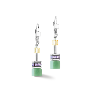 Coeur de Lion GeoCUBE® Iconic Ohrringe silber-ice pastels 2838201580 bei Juwelier Kröpfl