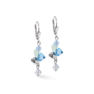 Coeur de Lion Ohrringe Dancing Crystals silber-blau 2038200737 bei Juwelier Kröpfl