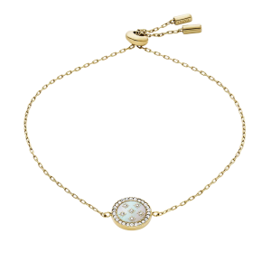 Fossil Armband Classic Mother-of-Pearl Edelstahl goldfarben JF04866710 bei Juwelier Kröpfl