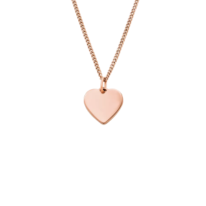 Fossil Kette Drew Heart Edelstahl roségoldfarben JF03021791 bei Juwelier Kröpfl