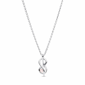Pandora Unendlichkeitsknoten Halskette 393762C01-50 bei Juwelier Kröpfl