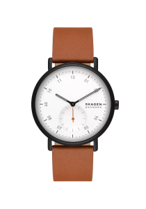 Skagen Kuppel Herrenuhr Kleine Sekunde Leder braun SKW6889 bei Juwelier Kröpfl