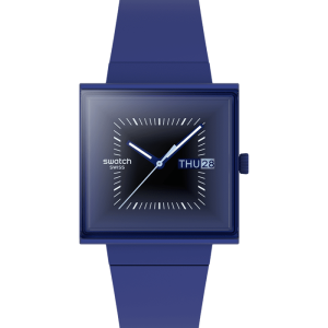 Swatch Swatch Essentials SQUARELY BLACKLIGHT SO34N700 bei Juwelier Kröpfl
